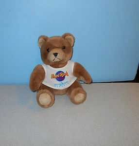 Hard Rock Cafe Sky Dome, Toronto 9" oso de peluche marrón sentado peluche genuino - Imagen 1 de 1