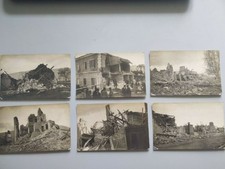 6 CARTOLINE TERREMOTO DI AVEZZANO 1915