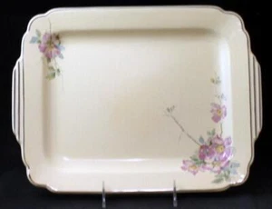 Homer Laughlin Briar Rose Century Shape 13 Inch Platter C215 - Picture 1 of 3