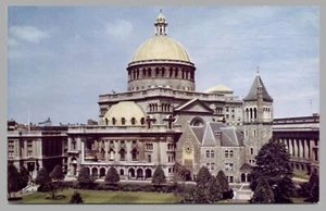 Christian Science Church Boston MA Chrome UNP Postcard - Bild 1 von 2