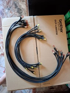 CAVO DI RETE LAN CATEGORIA 6 RJ45 ETHERNET 0,5 1,0 METRI NERI - SFTP - Afbeelding 1 van 2