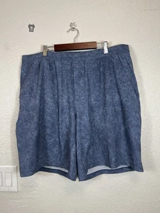 Lululemon Pace Breaker Foderato Corto 9" Ghiaia Polvere Ferro Blu Multi Taglia XXL - Foto 1 di 7