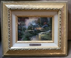 Thomas Kinkade's Collectors Membership Painting Stillwater Cottage - Picture 1 of 8