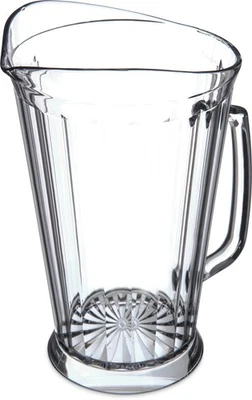 Crystalite Tall Pitcher Rounded Pitcher for Restaurants, Catering, Kitchens, ... - Image 1 of 4