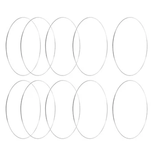 10pcs Metal Hoops For Crafts - 30cm Metal Craft Dreamcatchers Macrame And Diy - Picture 1 of 12