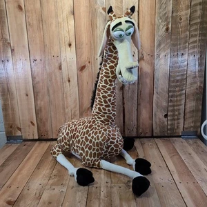 Madagascar Melman Plush 30" Tagged Dreamworks Giraffe Soft Toy Plush Very Large - Imagen 1 de 15