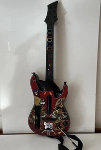 Guitar Hero Metallic Wii Guitar, Used Tested Working! Very Good - Picture 1 of 10
