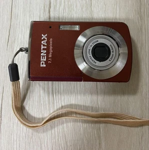 PENTAX Optio M30 Red 7.1 Megapixel - Picture 1 of 6