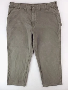 Carhartt Hose Herren 44x30 Grün Moos Carpenter Cargo Utility Workwear Canvas - Bild 1 von 13