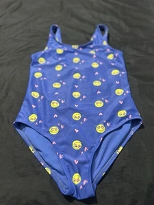 Gap Kids Girl Happy Face One Piece Swimsuit Size Large - Picture 1 of 3