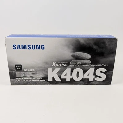 Samsung CLT-K404S Black Toner Genuine Brand New OEM  — 第 1/4 张图片