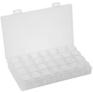 Joyero Transparente Pendientes Almacenamiento Joyería Organizador Soporte - Imagen 1 de 10