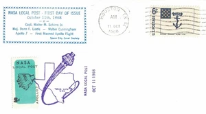 11 Oct 1968 Space Cover, Apollo 7, NASA Local Post - Picture 1 of 1