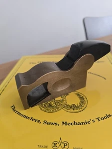 Edward Preston 1345L Gun Metal Bullnose Plane Woodworking Plane - Picture 1 of 12