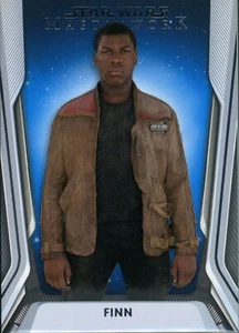 Topps Star Wars Masterwork 2021 base paralela azul 36 Finn - Imagen 1 de 2