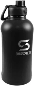 SHAKESPHERE Stainless Steel Sports Water Bottle, 68 Oz - Black - Picture 1 of 3