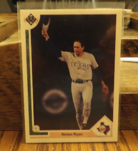 1991 Upper Deck #345 Nolan Ryan RANGERS HOF'er baseball card NM/MT