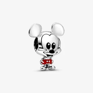 Neu Original Original Pandora x Disney Mickey Mouse Rote Hose Charm 798905C01 - Bild 1 von 7