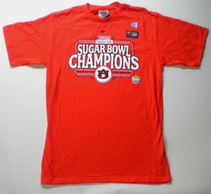 NOS NEW Vintage 2005 Nike Auburn Tigers Sugar Bowl Champions T Shirt Small - Picture 1 of 7