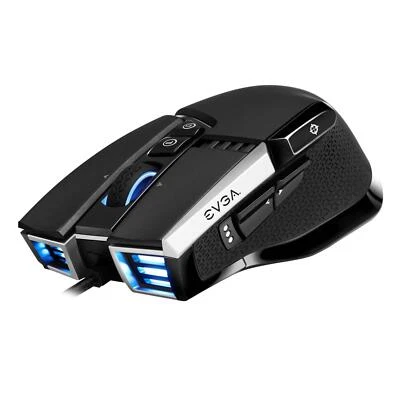 EVGA X17 Wired RGB Pro Gaming Mouse 16,000 DPI 10 Buttons Programmable Black - Image 1 of 4