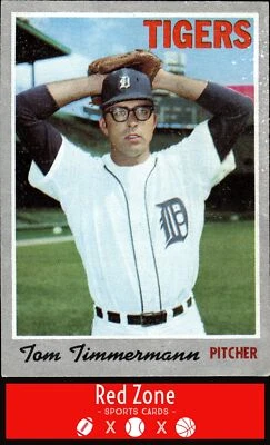 1970 Topps - #554 Tom Timmermann EX Set Break. - Image 1 of 2