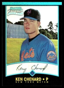 2001 Bowman Chrome Refractor #167 Ken Chenard Rookie New York Mets
