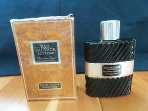 HTF Dior EAU SAUVAGE EXTREME CONCENTREE Original Vintage Formula EDT 200 ML NEW - Picture 1 of 10