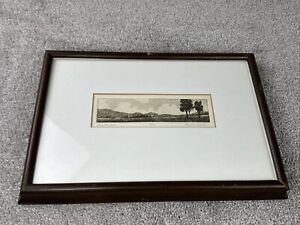 Gerald L. Lubeck ACROSS THE FIELDS Signed Limited Edition 11/290 FRAMED with COA