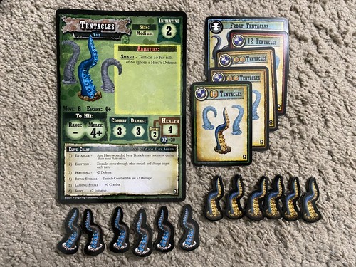 Tokens & Cards Frost Tentacles - Extension Shadows Of Brimstone Gates Of Valhalla
