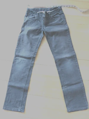 Jacardi París Niño Gris Pana Pantalón Talla 10-12 Foto 1 de 4