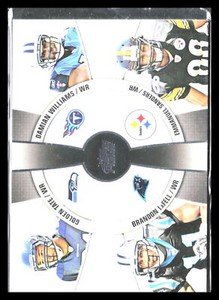 Tate LaFell Williams Sanders 2010 Topps Prime #4Q-5 4th Quarter