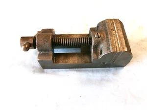 RARE "YANKEE" NO. 1992 DRILL VISE - 2" WIDE JAWS - MOUNTS TO NO. 4992 BASE - Picture 1 of 6