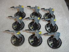 Mage Knight Lot 9 Khamsin Freelancer 037 038   2000 WIZKIDS  Game Piece Figures