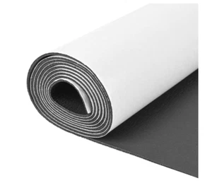 Sponge Neoprene Foam Rubber Sheet with Adhesive, 12 in x 60 in x 1/16 in Multi-F - Picture 1 of 6