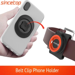 Clips de ceinture de téléphone avec montage rapide, support de ceinture de téléphone universel, verrouillage rapide - Photo 1 sur 11