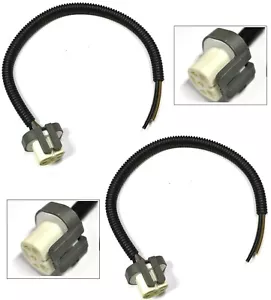 Extension Wire Pigtail Female Ceramic 9004 HB1 Head Light Harness Bulb Connect - Picture 1 of 6