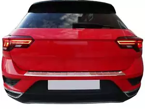 Ladekantenschutz Edelstahl chrom passend für VW T-ROC (A11) ab 2017- + Abkantung - Bild 1 von 2