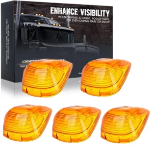 Amber Cab Cover Lens Roof Running marker light for Ford F-250/F-350 1999-2016 - Picture 1 of 5
