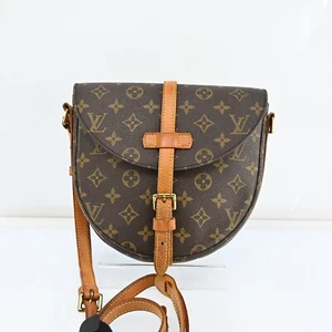 Louis Vuitton Monogram Chantilly MM Shoulder CrossBody Bag M51233 N2442CA705 - Picture 1 of 23