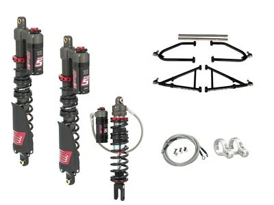 Amortecedores traseiros dianteiros LSR Lone Star DC-4 braços A de viagem longa Elka Stage 5 LTR450 450 - Imagem 1 de 3