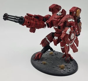 Traje de batalla Tau XV104 Riptide Warhammer 40K 6ª edición -2013- bien pintado - Imagen 1 de 4