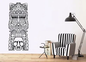 Vinyl Aufkleber Wandaufkleber Azteken Totempfähle Nordamerikaner (n722) - Bild 1 von 3