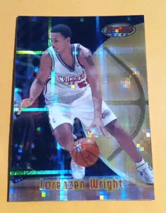 1997-98 Bowman's Best ATOMIC Refractor Lorenzen Wright #31 - Clippers - Picture 1 of 2