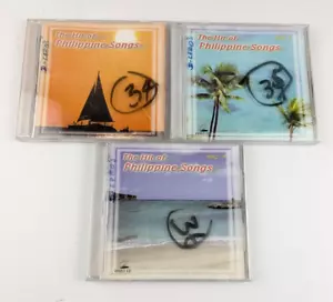 Lot of (3) The Hit of Philippine Songs Volumes 3, 6, 9 Karaoke VCD Laserdiscs - Picture 1 of 8