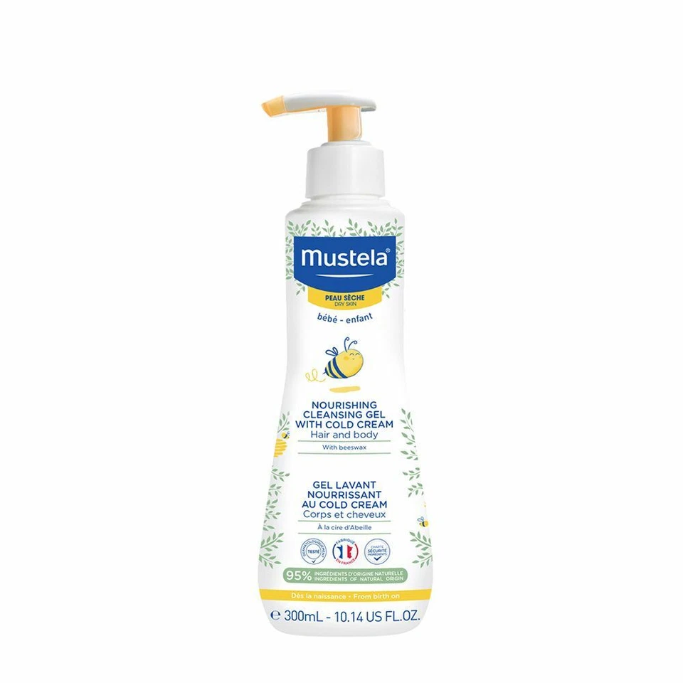 Mustela - Gel Limpiador Nutritivo con Crema Fría Cabello y Cuerpo 10.14 oz. Foto 1 de 1