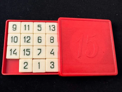 Vintage Soviet Pocket Logic Counting Game Puzzle Fifteen 15 Bakelite USSR  1970s - Image 1 of 4