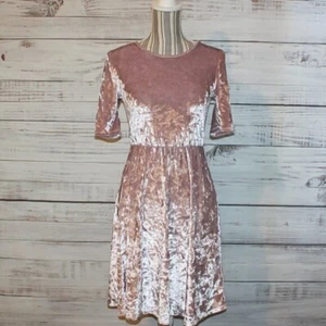 Art Class short sleeve pink velvet girls Dress Size XL (14/16) - Picture 1 of 5