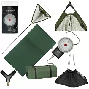 RED DE ATERRIZAJE 42" + COMBO DE MANGO, ALFOMBRILLA DE DESENGANCHE, ESLINGA, ESCALAS NGT CARP TACKLE - Imagen 1 de 11