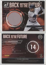 2016 Panini Donruss Back to the Future Materials Curtis Granderson #BF-CG