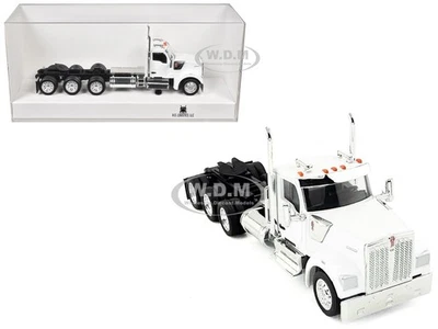 KENWORTH W990 CABINA CORTA 3 EJES BLANCO MODELO 1/87 (HO) DE HO LOGISTICS HL-990072 Foto 1 de 4